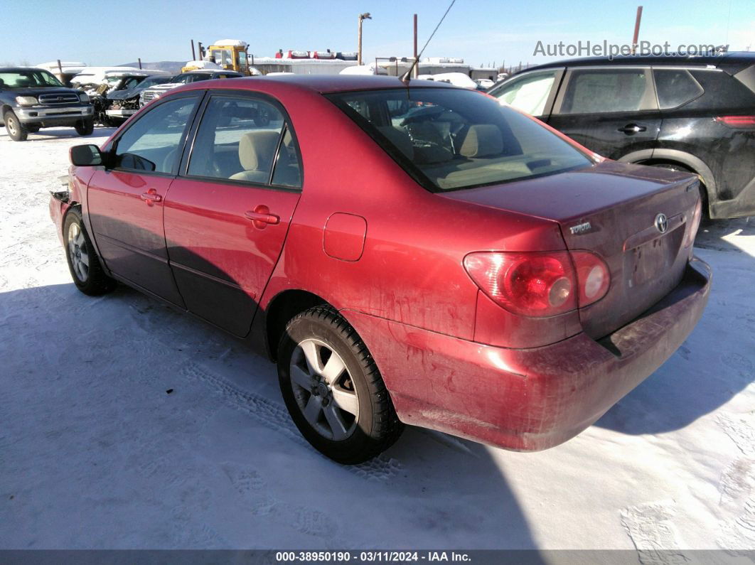 2005 Toyota Corolla Le Красный vin: 1NXBR30E25Z403680