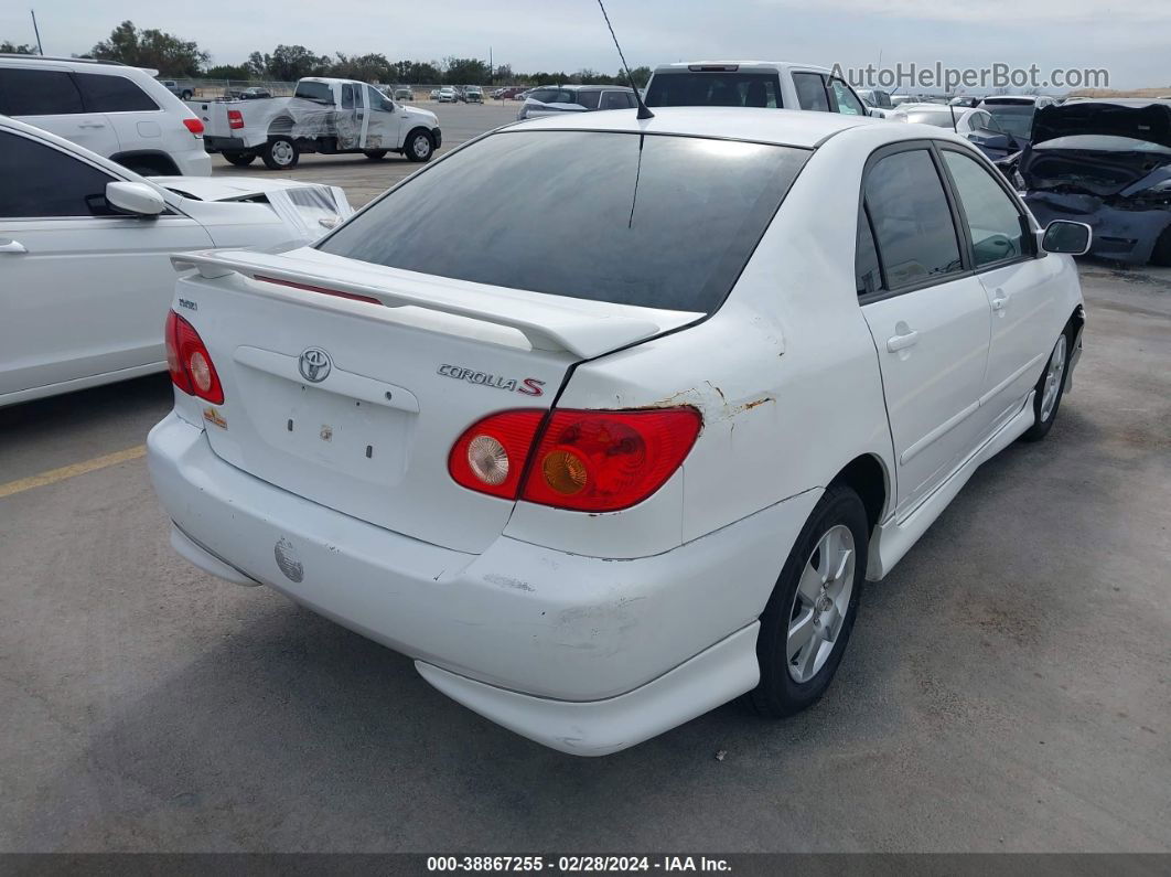 2008 Toyota Corolla S Белый vin: 1NXBR30E28Z051043