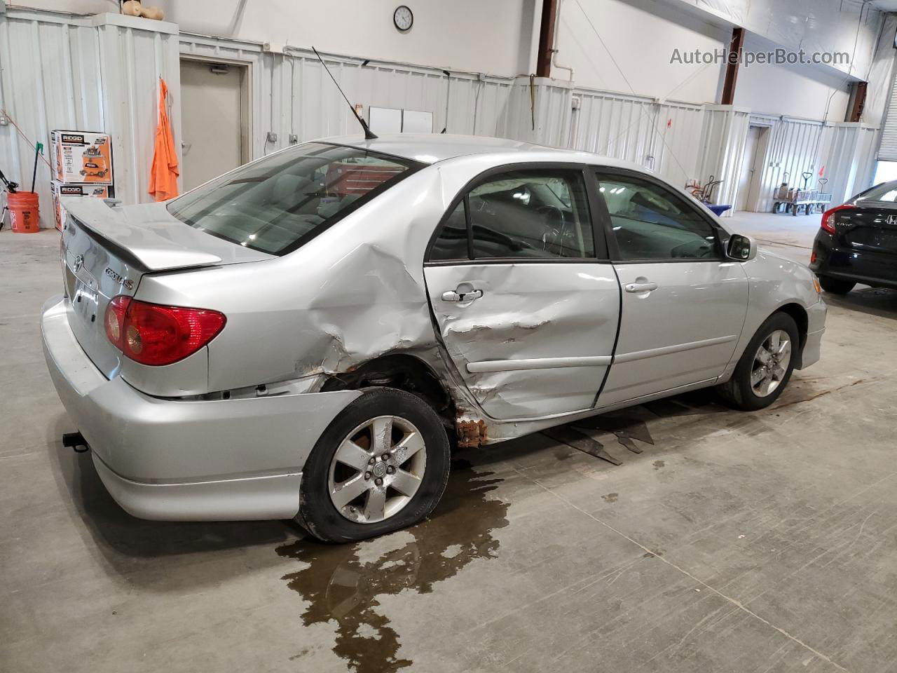 2008 Toyota Corolla Ce Silver vin: 1NXBR30E28Z961887