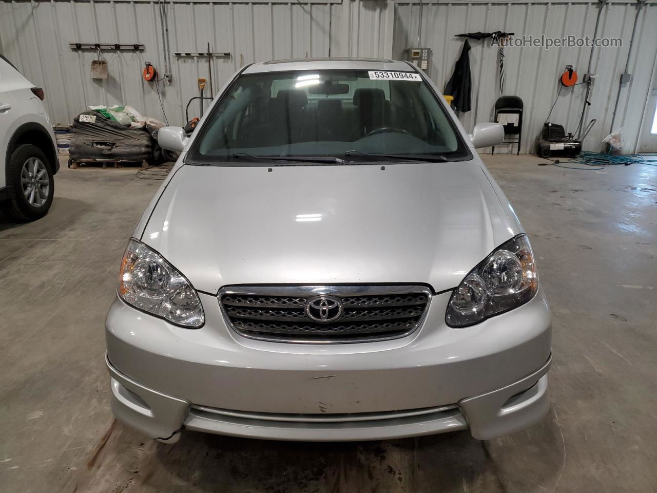 2008 Toyota Corolla Ce Silver vin: 1NXBR30E28Z961887