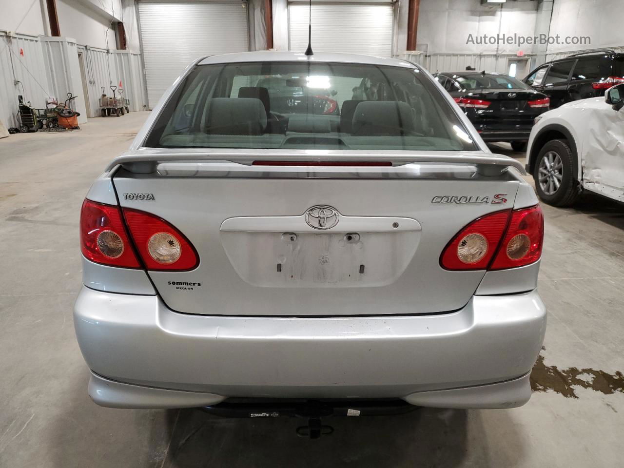 2008 Toyota Corolla Ce Silver vin: 1NXBR30E28Z961887