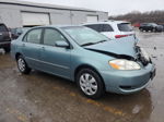 2005 Toyota Corolla Ce Turquoise vin: 1NXBR30E35Z388672