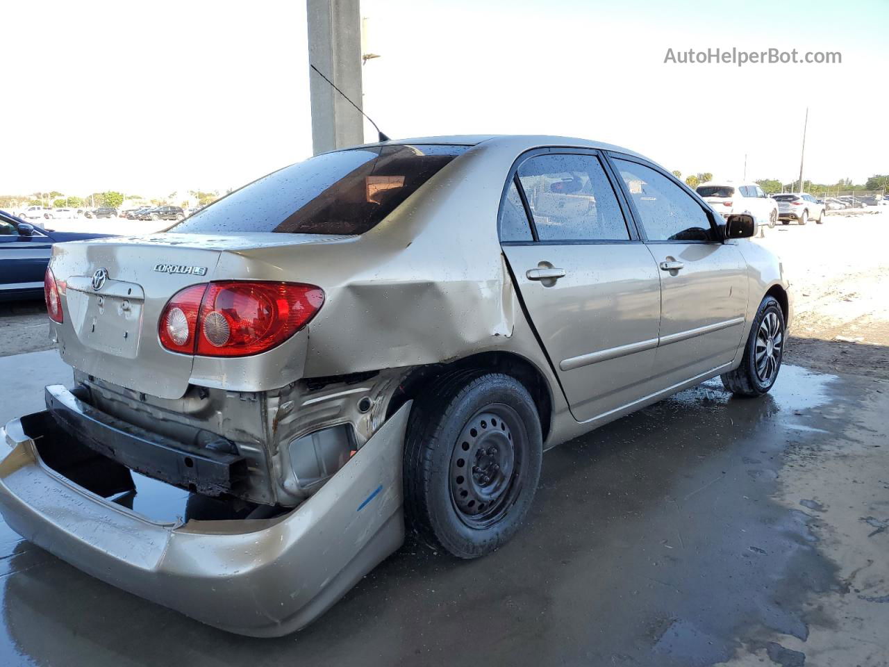 2005 Toyota Corolla Ce Tan vin: 1NXBR30E35Z484527