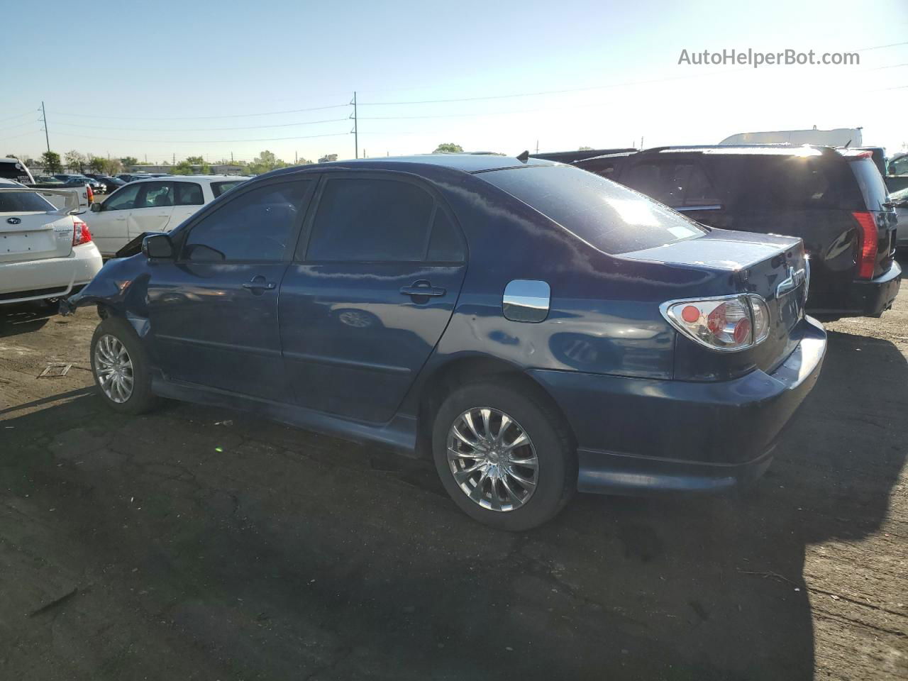 2008 Toyota Corolla Ce Blue vin: 1NXBR30E38Z956942