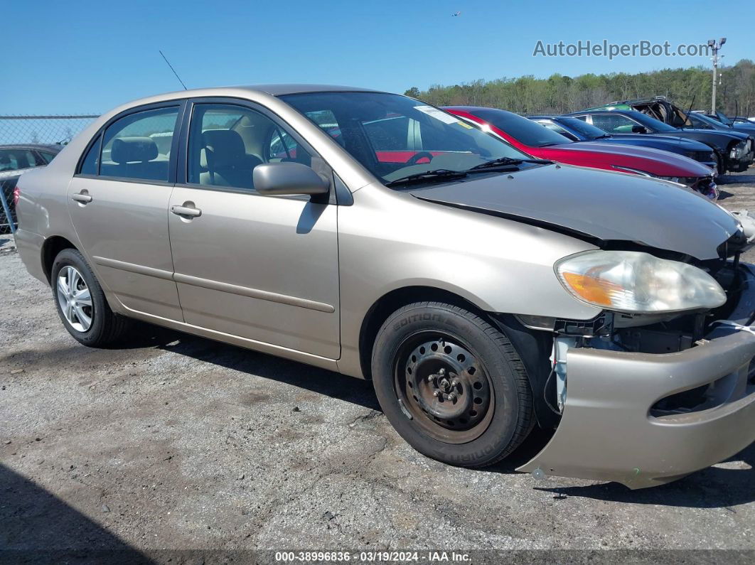 2008 Toyota Corolla Le Золотой vin: 1NXBR30E38Z978293