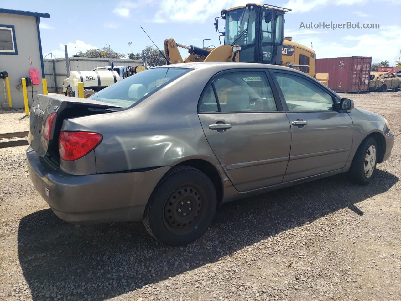 2008 Toyota Corolla Ce Серый vin: 1NXBR30E48Z951264