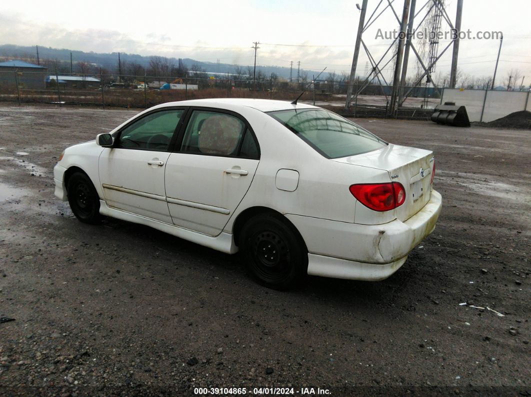 2008 Toyota Corolla S White vin: 1NXBR30E48Z952544