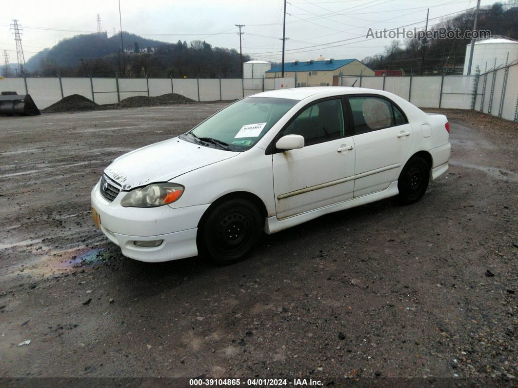 2008 Toyota Corolla S Белый vin: 1NXBR30E48Z952544