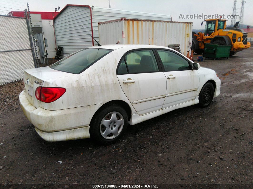 2008 Toyota Corolla S White vin: 1NXBR30E48Z952544