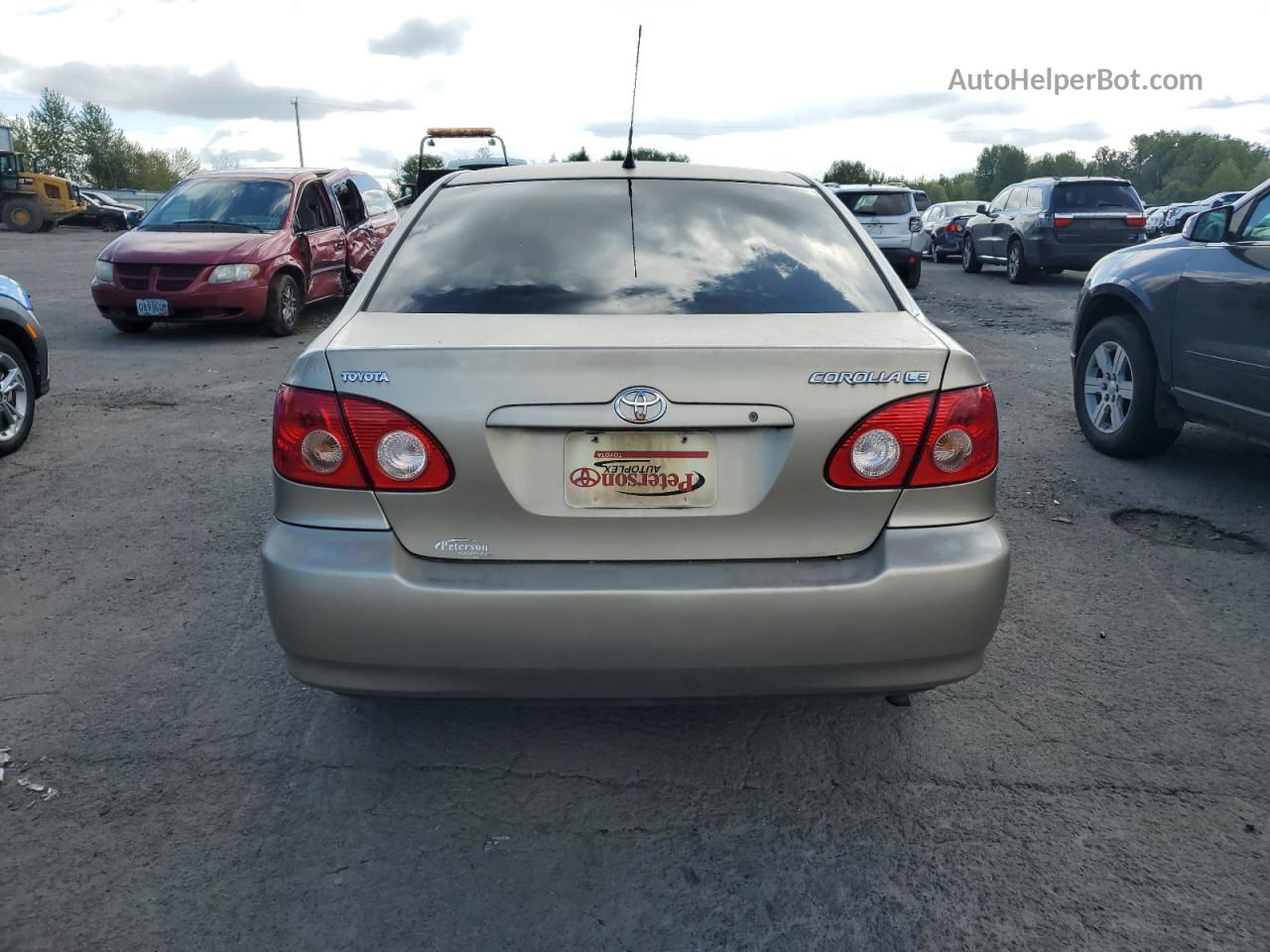 2005 Toyota Corolla Ce Cream vin: 1NXBR30E65Z562721