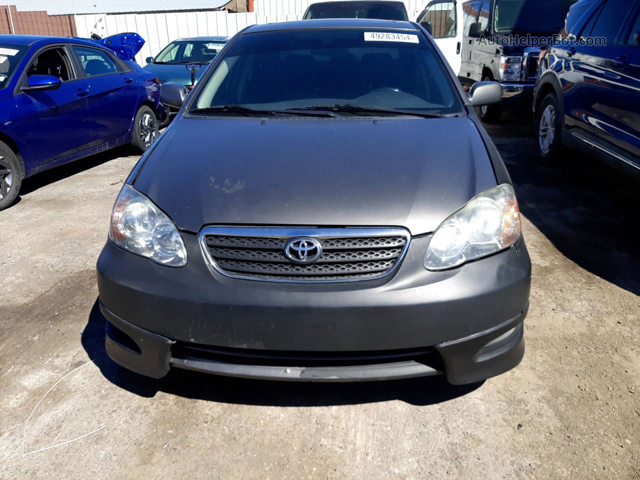 2008 Toyota Corolla Ce Серый vin: 1NXBR30E78Z947645