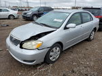 2005 Toyota Corolla Ce Silver vin: 1NXBR30E85Z458120