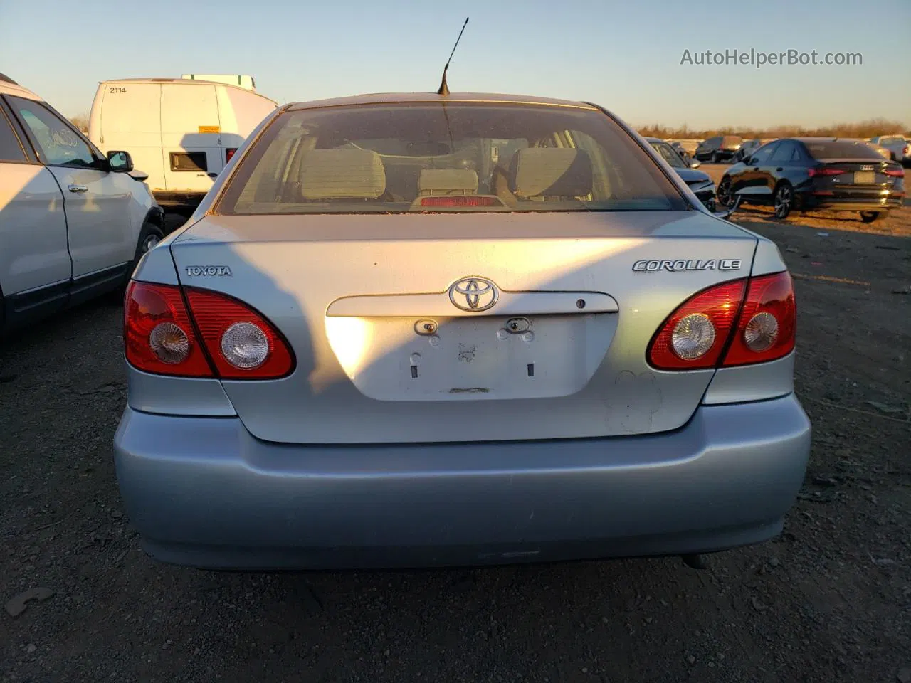 2005 Toyota Corolla Ce Silver vin: 1NXBR30E85Z458120