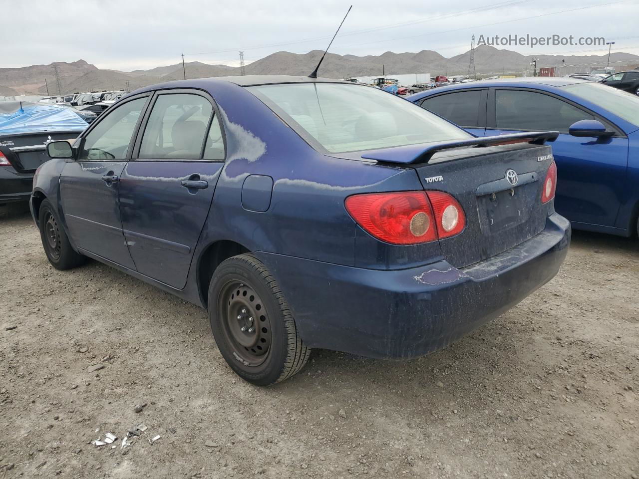 2008 Toyota Corolla Ce Blue vin: 1NXBR30E88Z948092