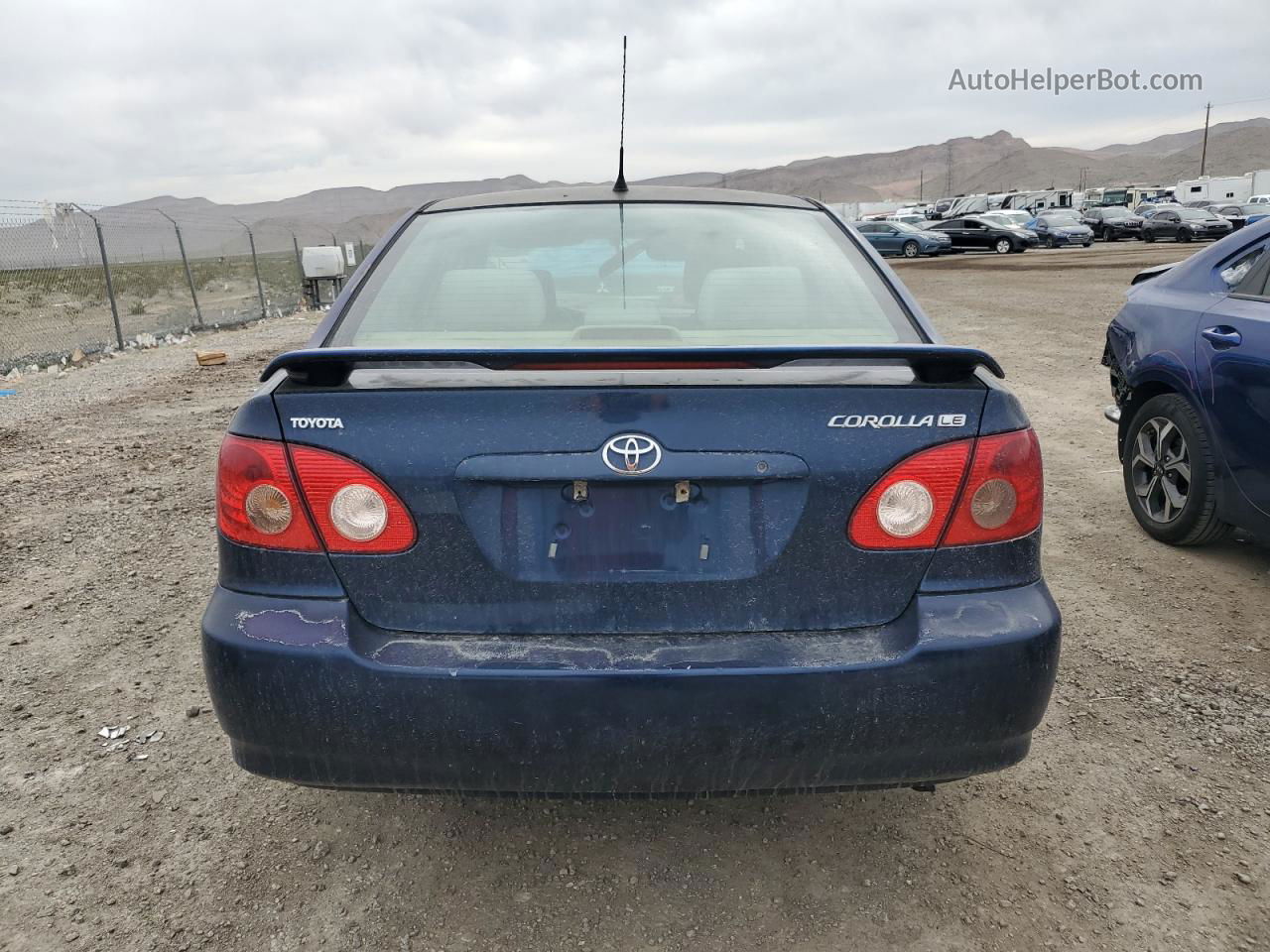 2008 Toyota Corolla Ce Blue vin: 1NXBR30E88Z948092