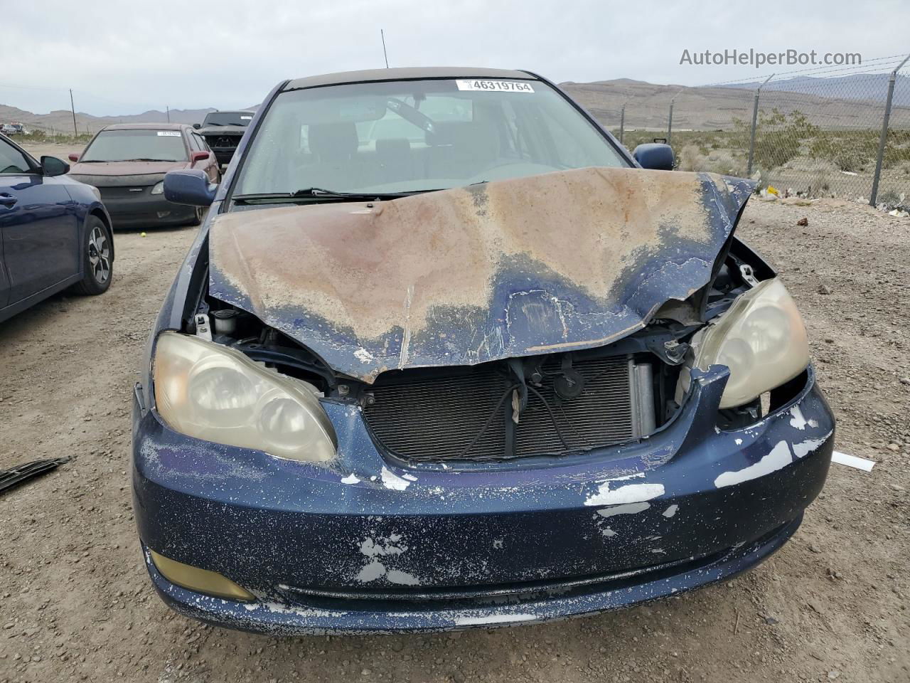 2008 Toyota Corolla Ce Blue vin: 1NXBR30E88Z948092