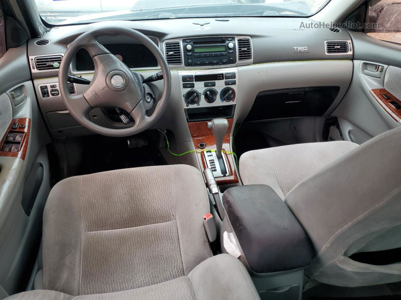 2005 Toyota Corolla Ce Черный vin: 1NXBR30E95Z423912