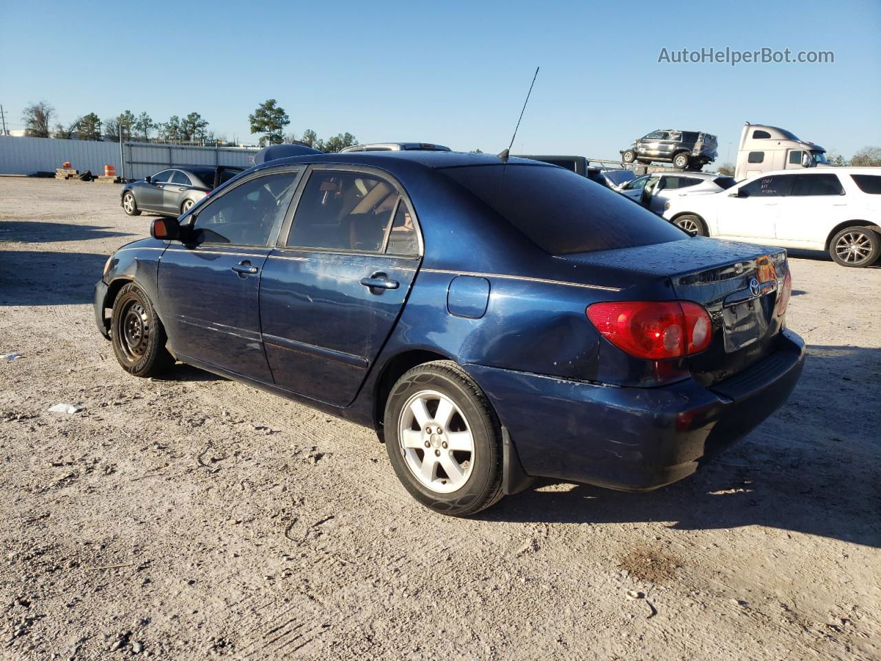 2005 Toyota Corolla Ce Синий vin: 1NXBR30EX5Z520987