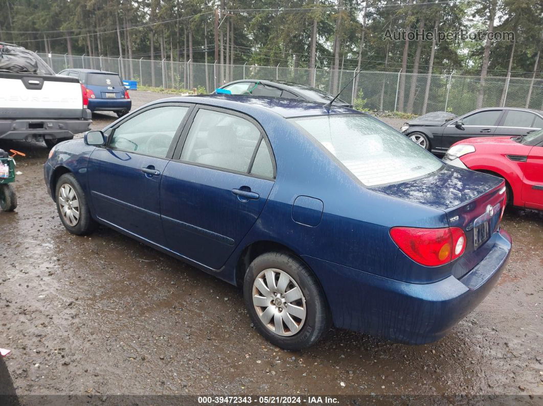 2003 Toyota Corolla Le Синий vin: 1NXBR32E03Z019469