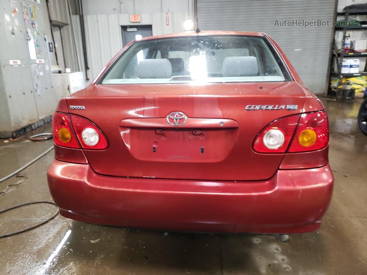 2003 Toyota Corolla Ce Красный vin: 1NXBR32E03Z021612