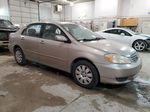 2003 Toyota Corolla Ce Tan vin: 1NXBR32E03Z047689