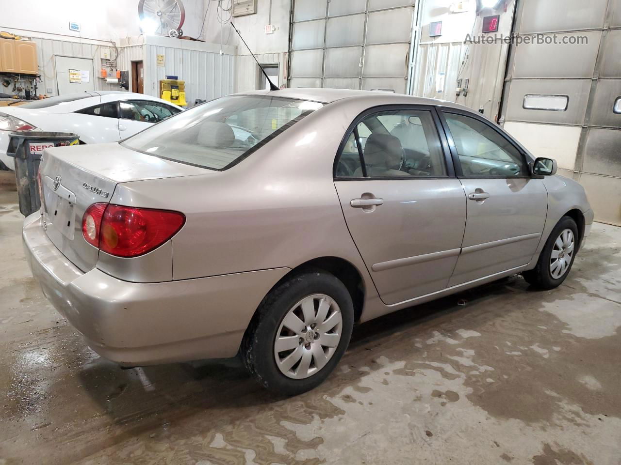 2003 Toyota Corolla Ce Tan vin: 1NXBR32E03Z047689