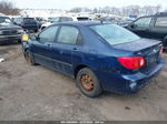 2003 Toyota Corolla Ce Blue vin: 1NXBR32E03Z053623