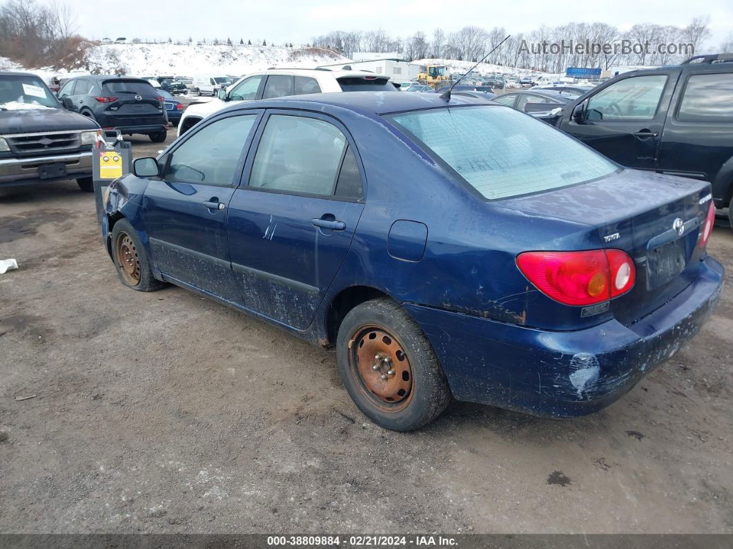 2003 Toyota Corolla Ce Синий vin: 1NXBR32E03Z053623