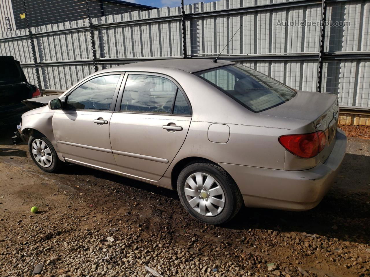 2003 Toyota Corolla Ce Золотой vin: 1NXBR32E03Z088257