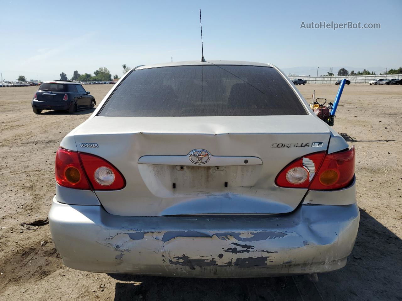 2003 Toyota Corolla Ce Silver vin: 1NXBR32E03Z094429