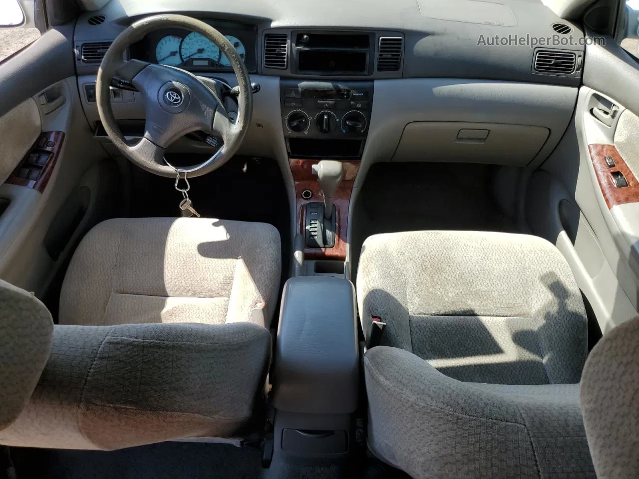 2003 Toyota Corolla Ce Silver vin: 1NXBR32E03Z094429