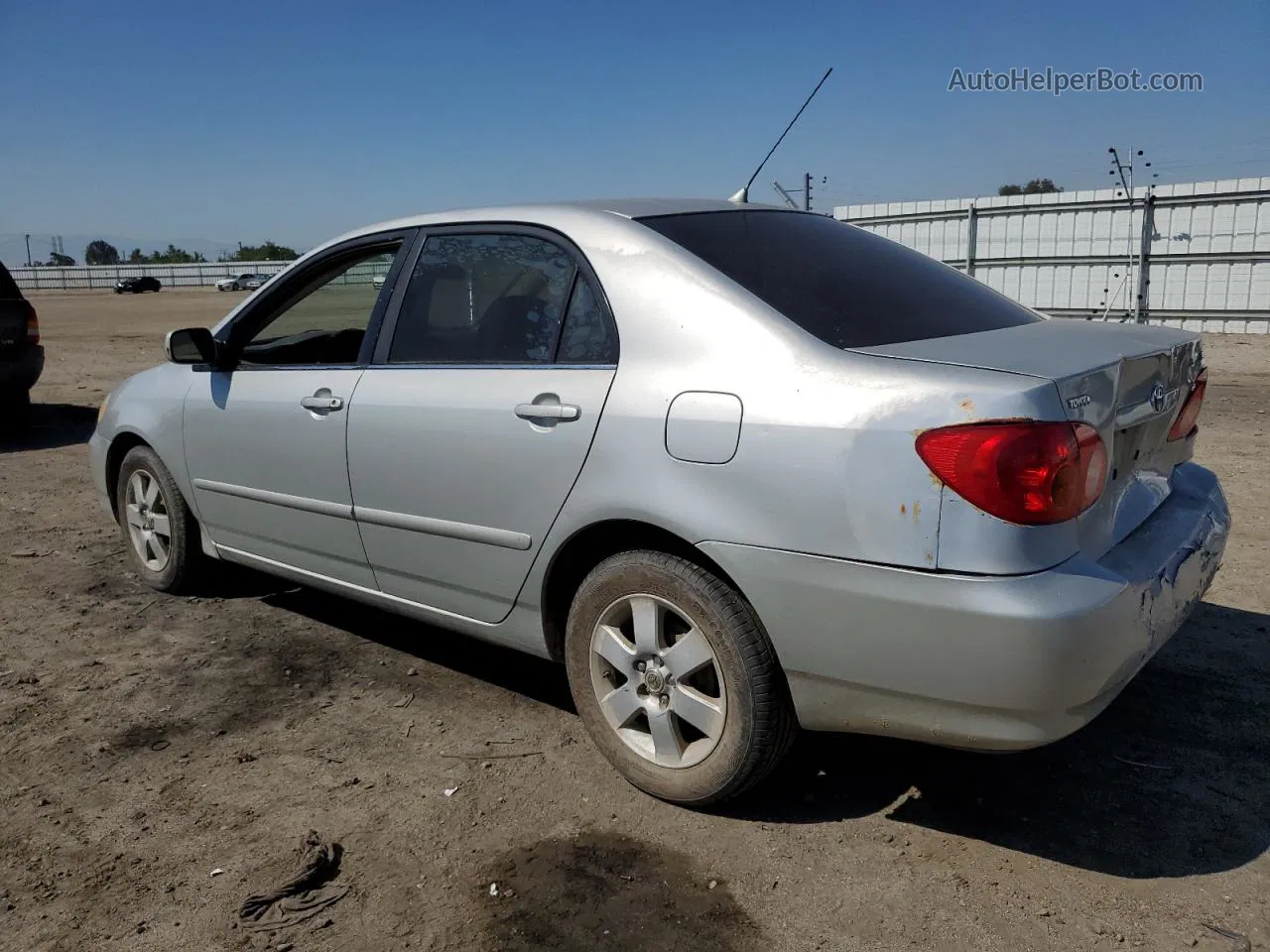 2003 Toyota Corolla Ce Silver vin: 1NXBR32E03Z094429