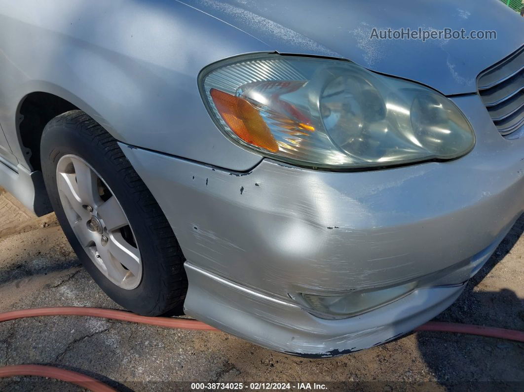 2003 Toyota Corolla S Silver vin: 1NXBR32E03Z108278