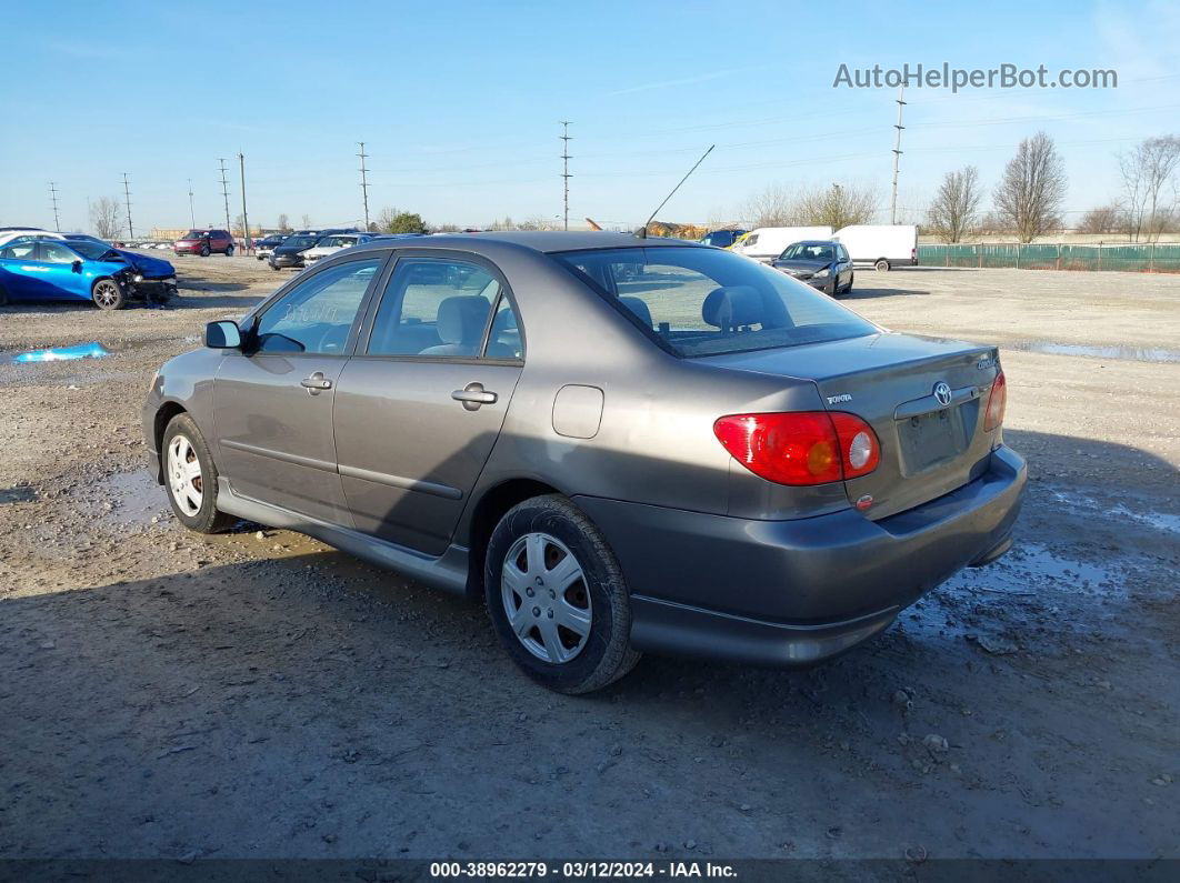 2003 Toyota Corolla S Gray vin: 1NXBR32E03Z159456