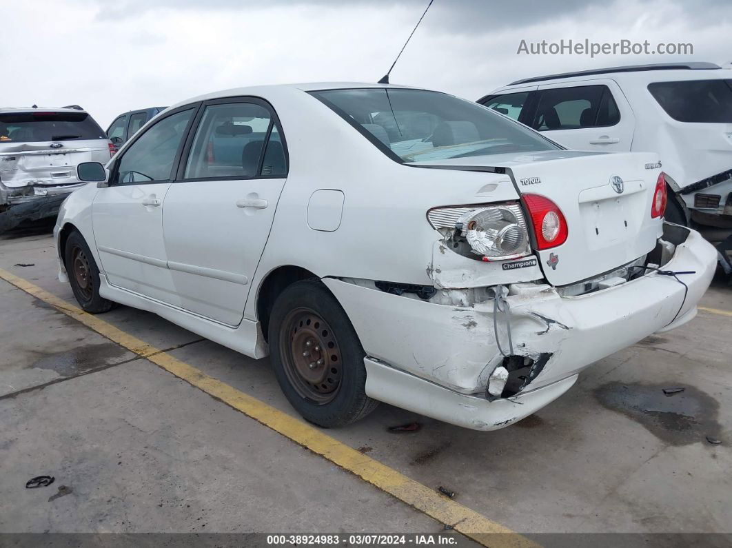 2004 Toyota Corolla S White vin: 1NXBR32E04Z207295