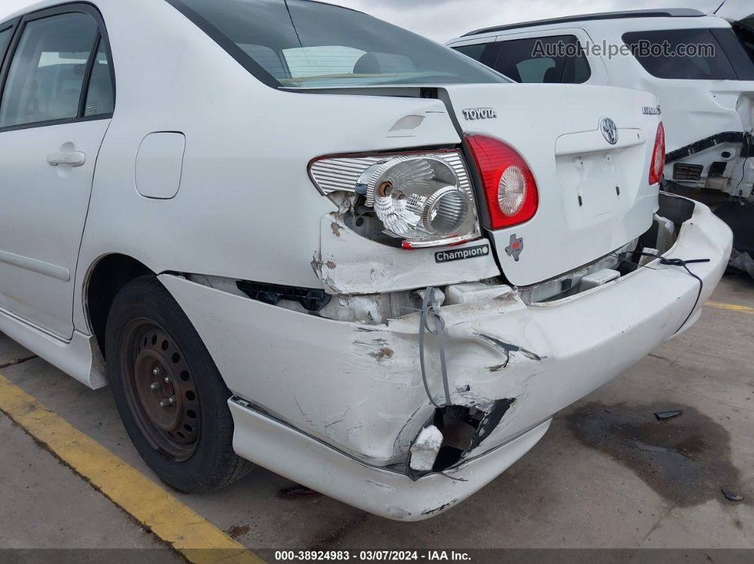 2004 Toyota Corolla S White vin: 1NXBR32E04Z207295