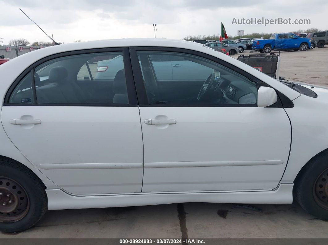 2004 Toyota Corolla S White vin: 1NXBR32E04Z207295