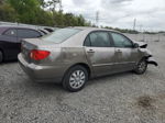 2004 Toyota Corolla Ce Brown vin: 1NXBR32E04Z228454