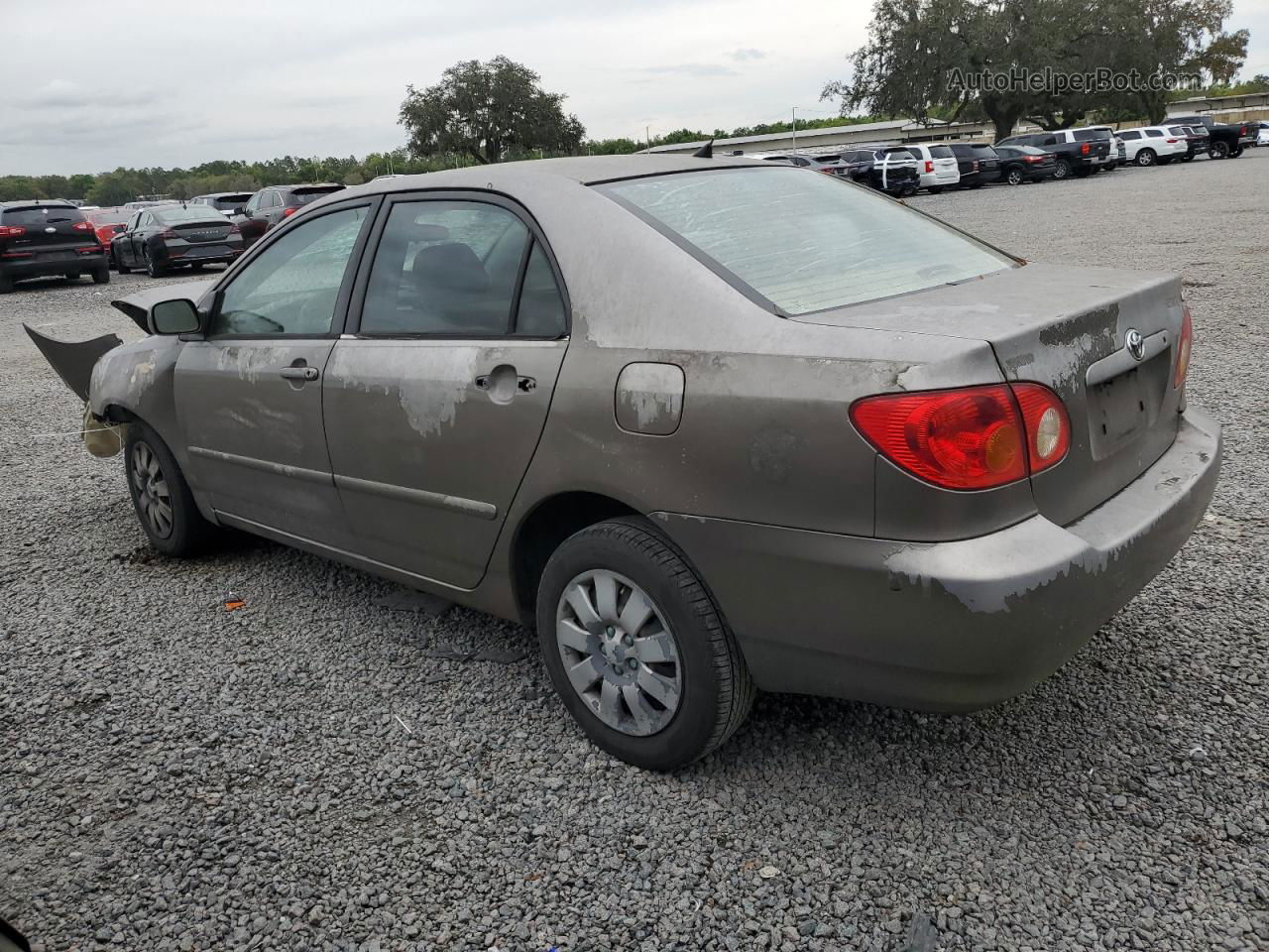 2004 Toyota Corolla Ce Brown vin: 1NXBR32E04Z228454