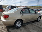 2004 Toyota Corolla Ce Gold vin: 1NXBR32E04Z274012