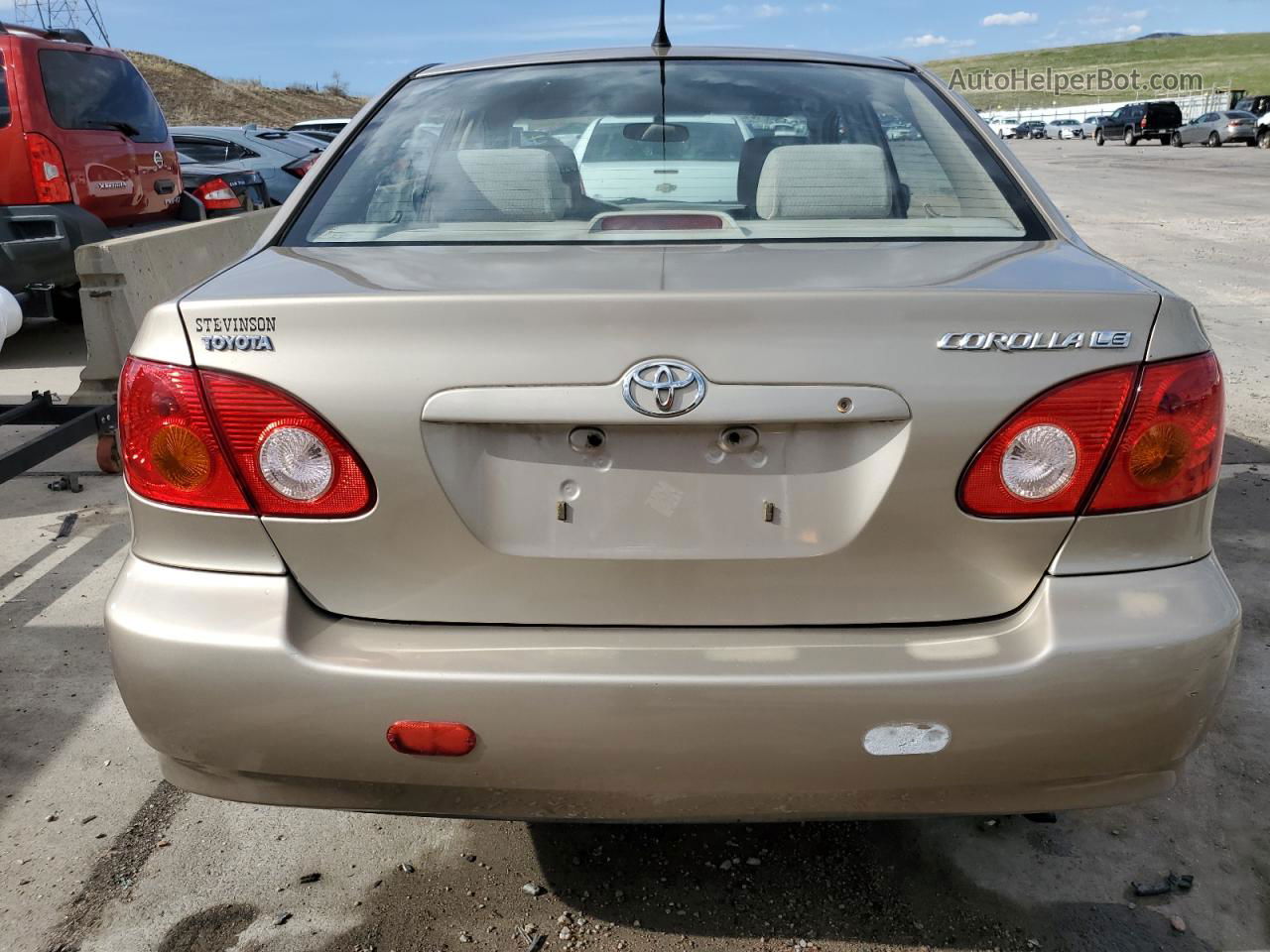 2004 Toyota Corolla Ce Gold vin: 1NXBR32E04Z274012