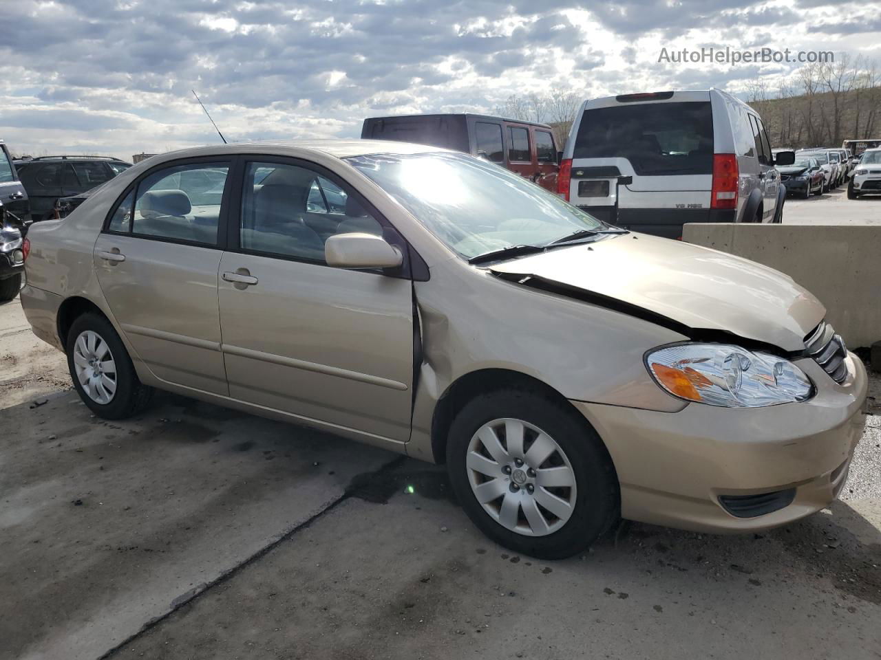 2004 Toyota Corolla Ce Золотой vin: 1NXBR32E04Z274012