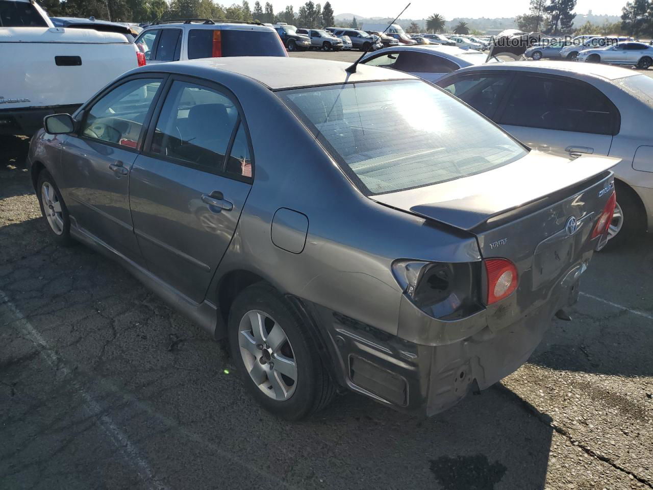 2004 Toyota Corolla Ce Gray vin: 1NXBR32E04Z293207