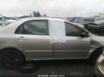 2004 Toyota Corolla Le Silver vin: 1NXBR32E04Z316968