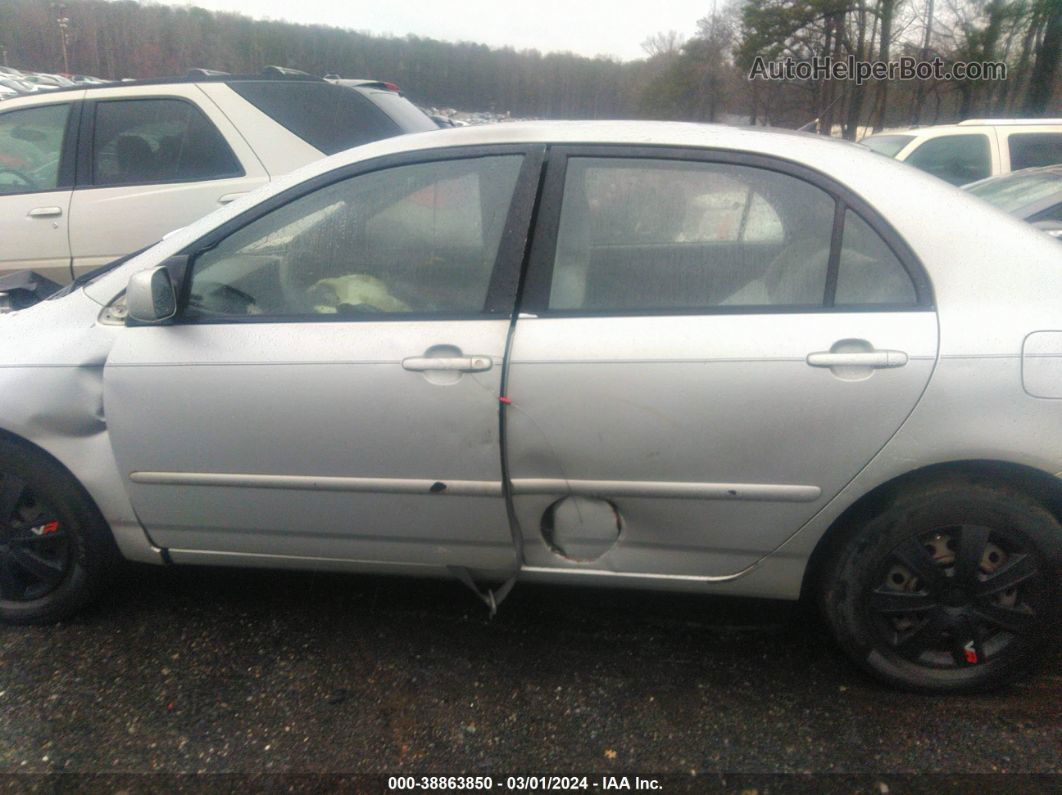 2004 Toyota Corolla Le Silver vin: 1NXBR32E04Z316968