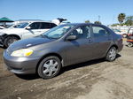 2004 Toyota Corolla Ce Silver vin: 1NXBR32E04Z324584