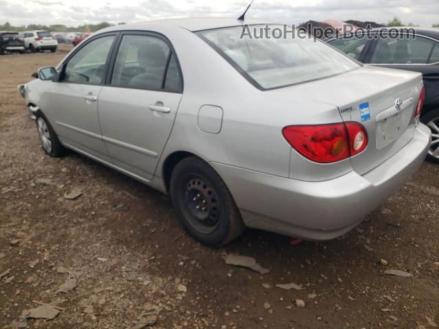 2004 Toyota Corolla Ce Silver vin: 1NXBR32E04Z328926