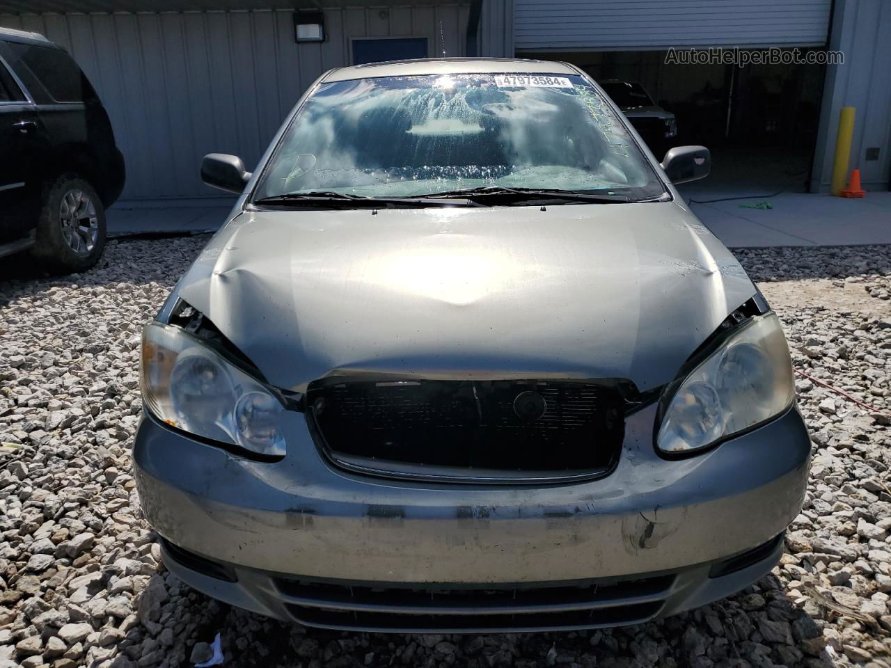 2004 Toyota Corolla Ce Silver vin: 1NXBR32E04Z336198