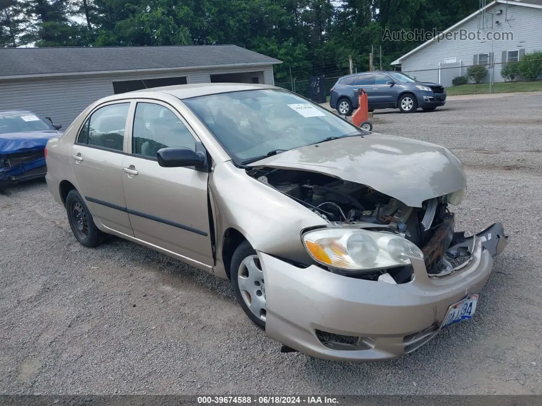 2004 Toyota Corolla Ce Gold vin: 1NXBR32E04Z337223