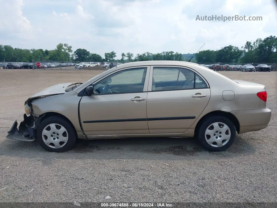 2004 Toyota Corolla Ce Gold vin: 1NXBR32E04Z337223